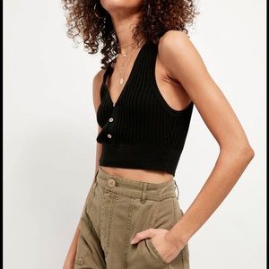 Free People Saturday Morning Crop